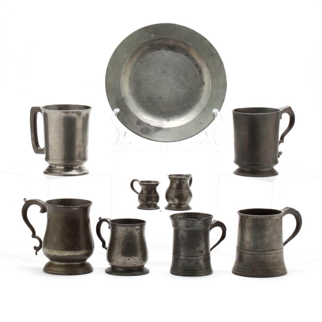 A Group of English Pewter (1 of 4)