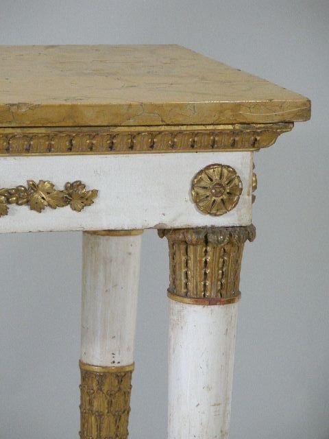 Italian Empire Style Marble Top Buffet, 19th c., - 2