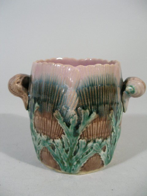 Etruscan Majolica Shell & Seaweed Waste,