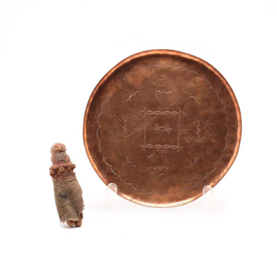 Native American Tray and Doll (1 of 5)