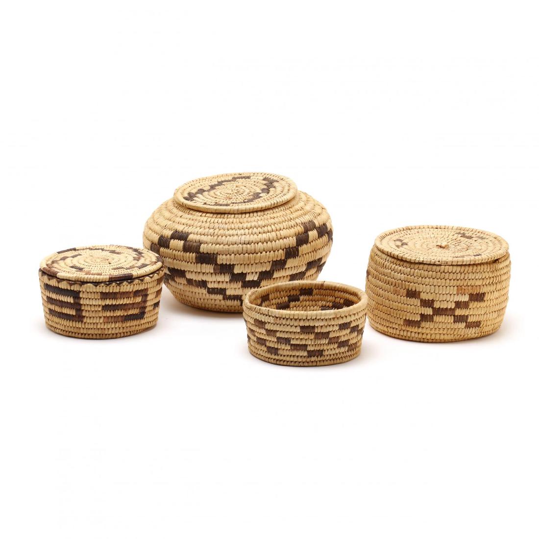 Four Hopi Baskets (1 of 6)