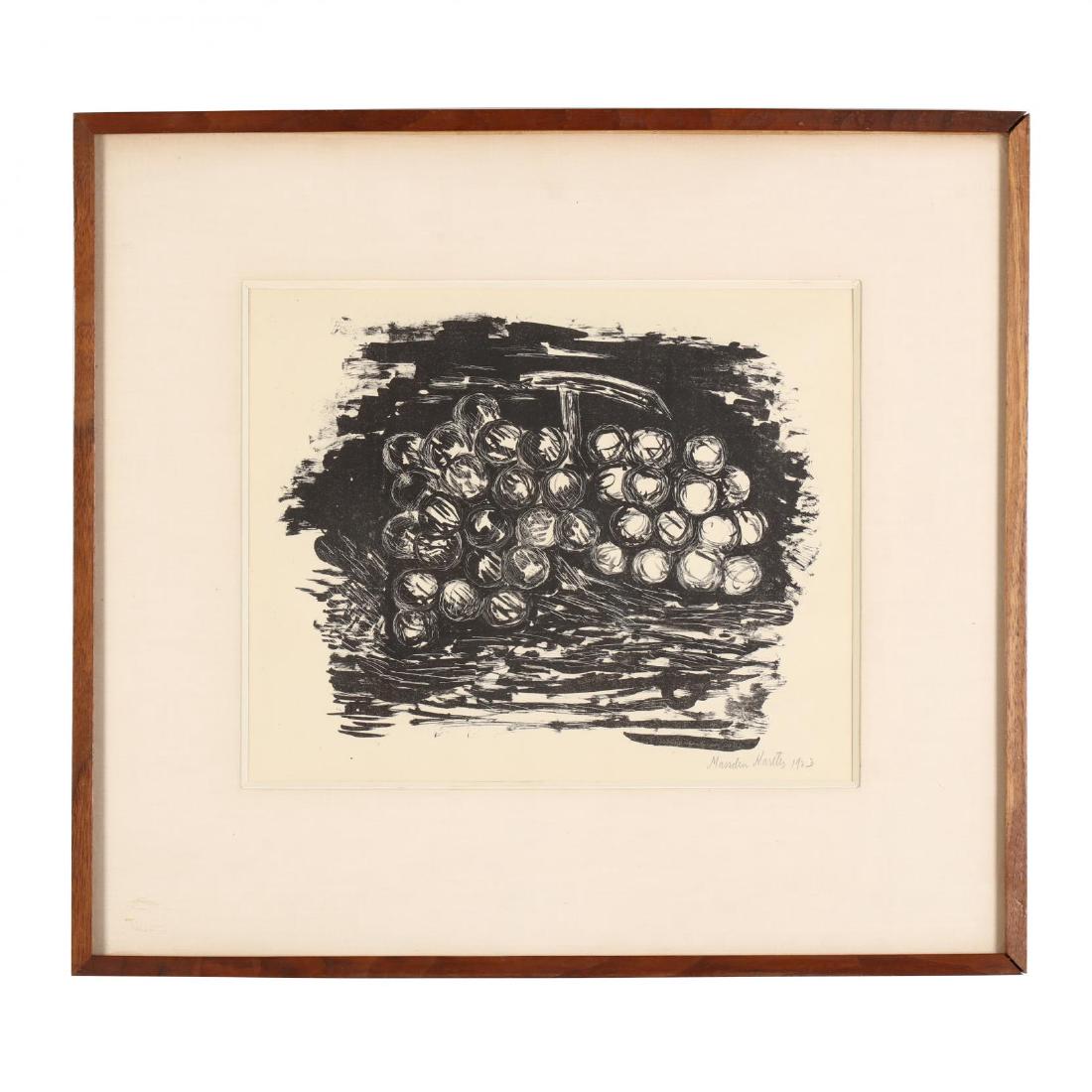 Marsden Hartley (American, 1877-1943),  Grapes (1 of 3)