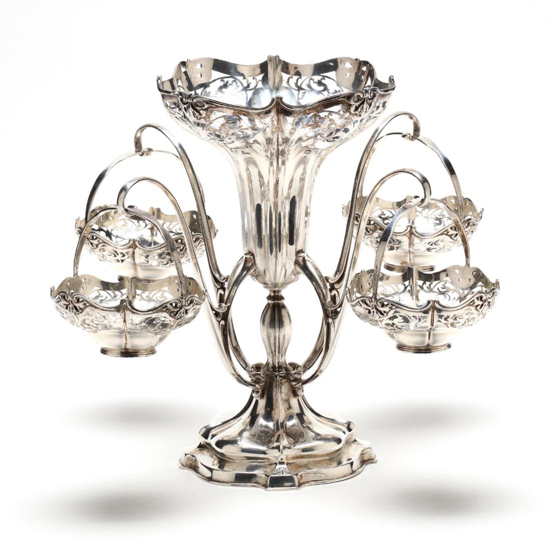 A George V Silver Epergne (1 of 4)