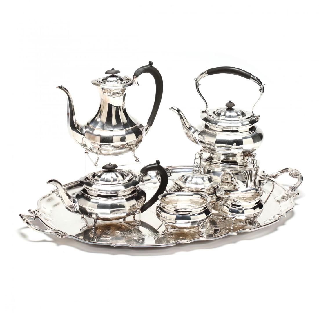 George VI Silver Tea & Coffee Service (1 of 10)