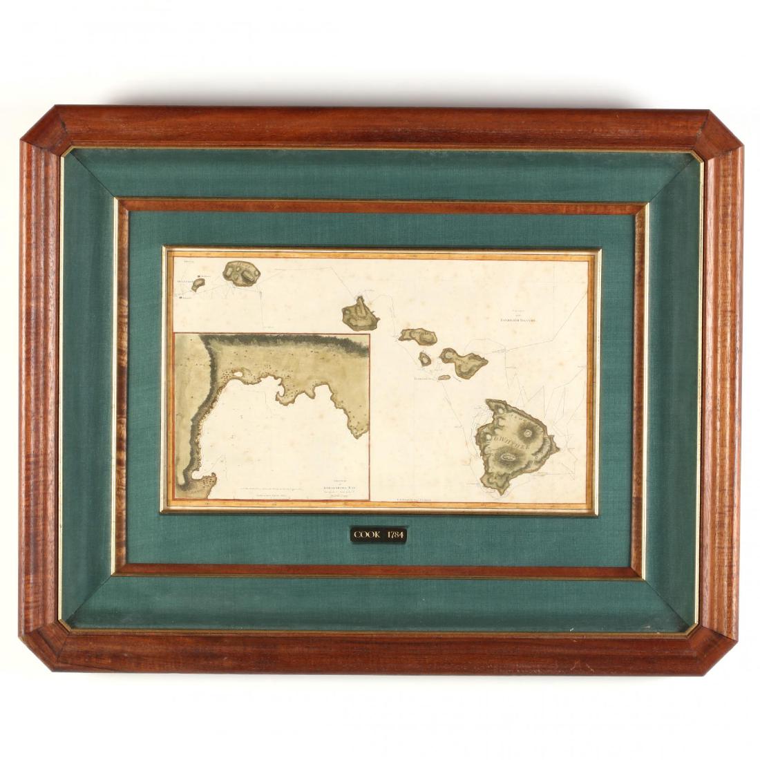 Cook, James.  Chart of the Sandwich Islands (1 of 4)