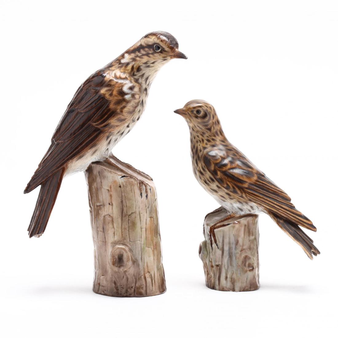 Two Ernst Bohne SÃ¶hne Porcelain Bird Figures (1 of 3)