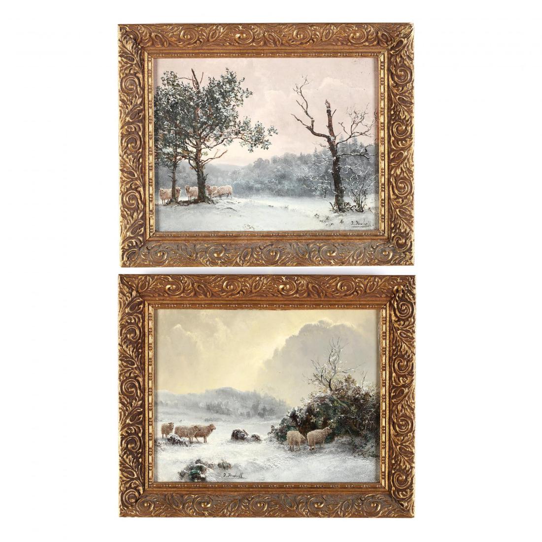 Thomas Finchett (British, 19th/20th Century), Two Snowy (1 of 5)