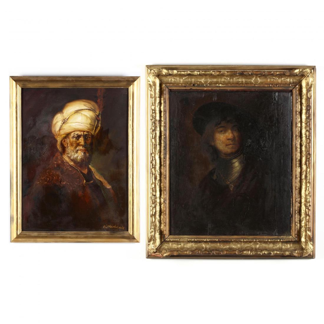 Continental School, Two Male Portraits (1 of 8)