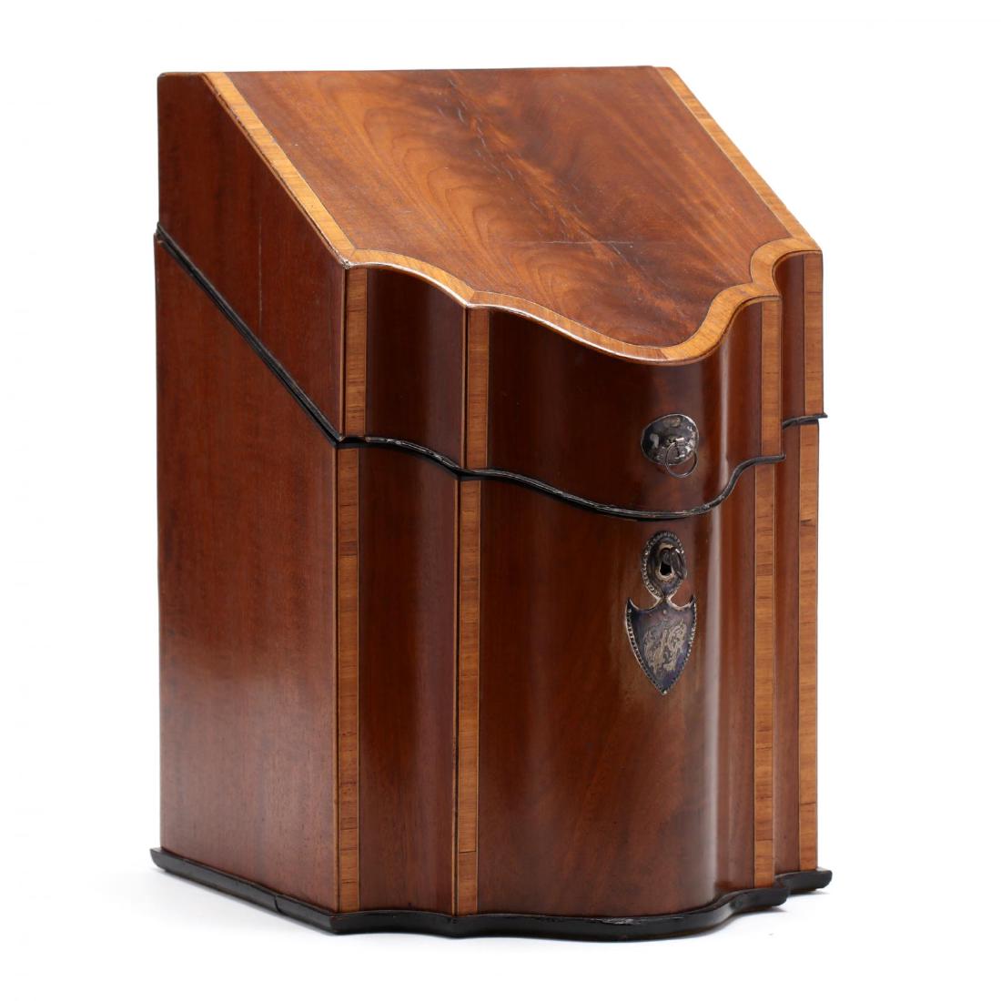 Georgian Inlaid Cutlery Box (1 of 8)