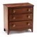 Continental Inlaid Miniature Chest of Drawers