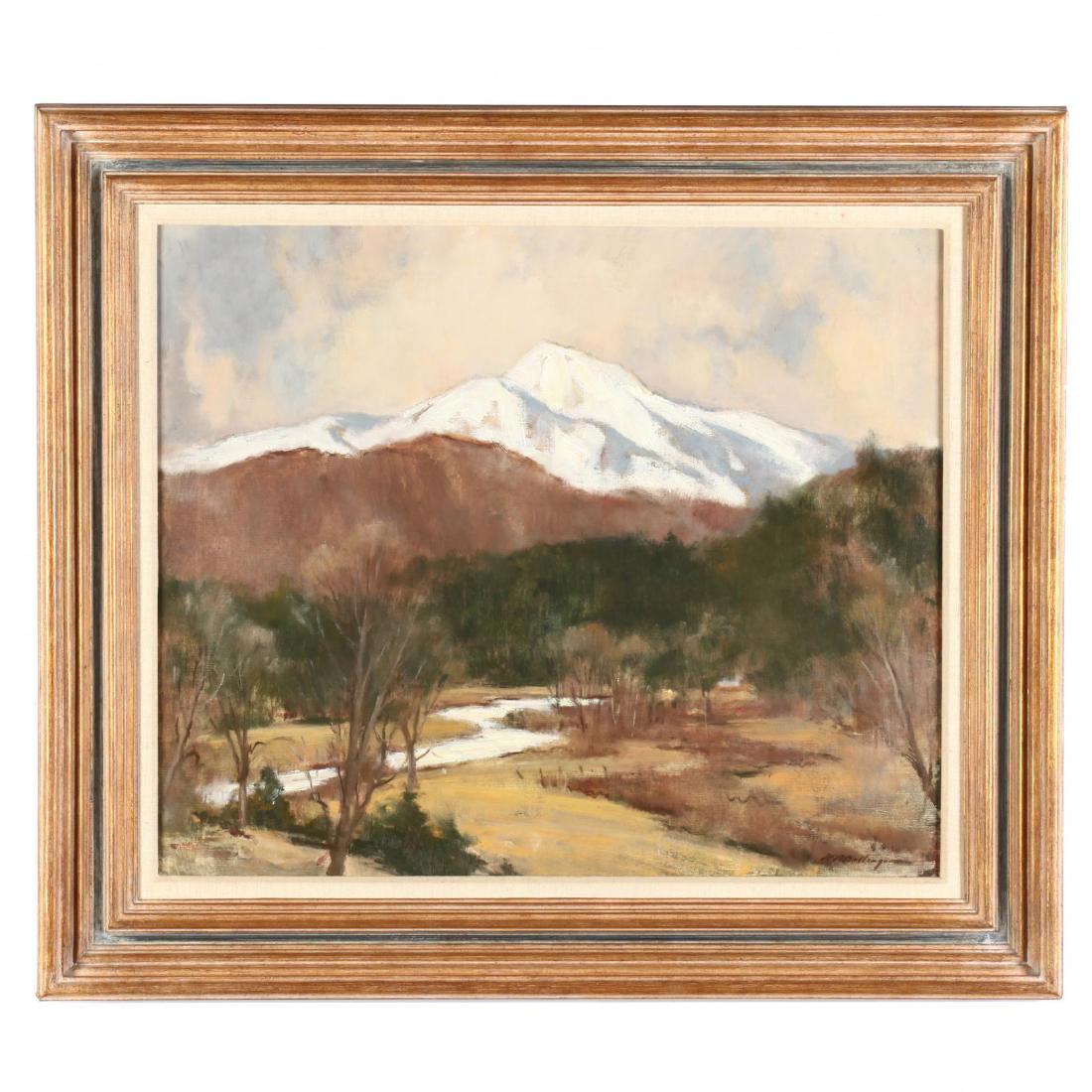 Harry Ballinger (CT, 1892-1993), New England Mountain (1 of 3)
