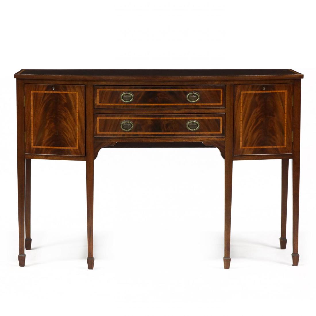 Hepplewhite Style Inlaid Bow Front Server (1 of 5)