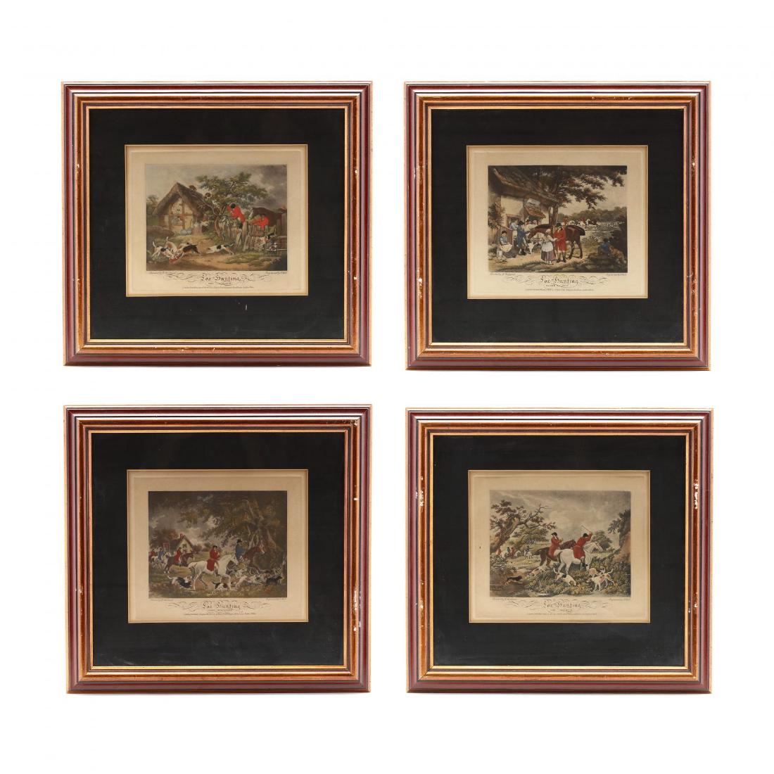 after George Morland (British, 1763-1804), Four Prints (1 of 10)