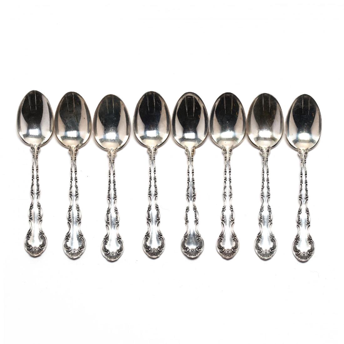 Set of Eight Gorham "Strasbourg" Sterling Silver (1 of 4)