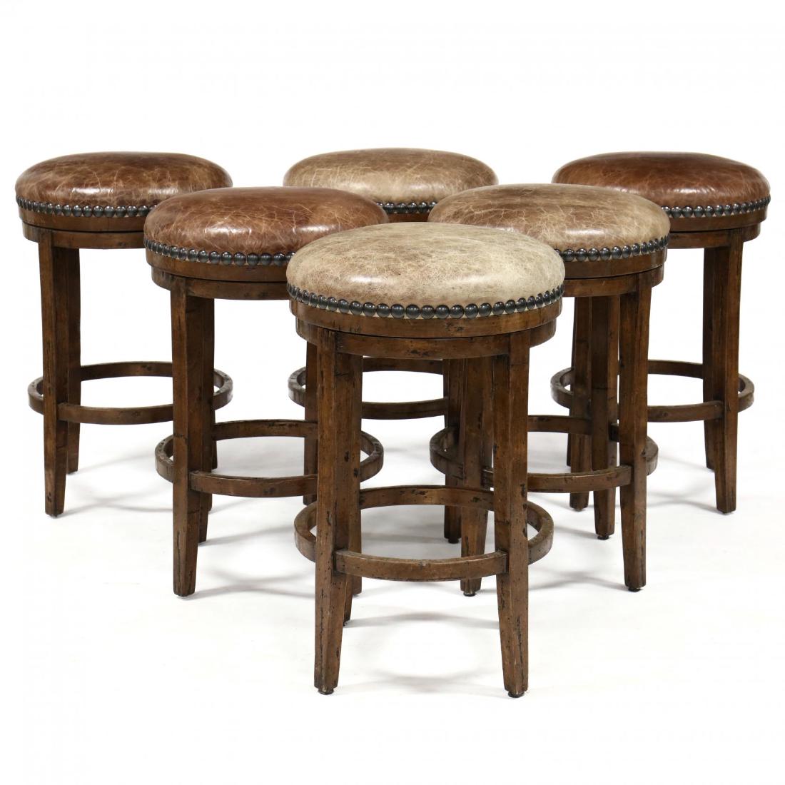 Set of Six Braeburn Contemporary Stools (1 of 3)
