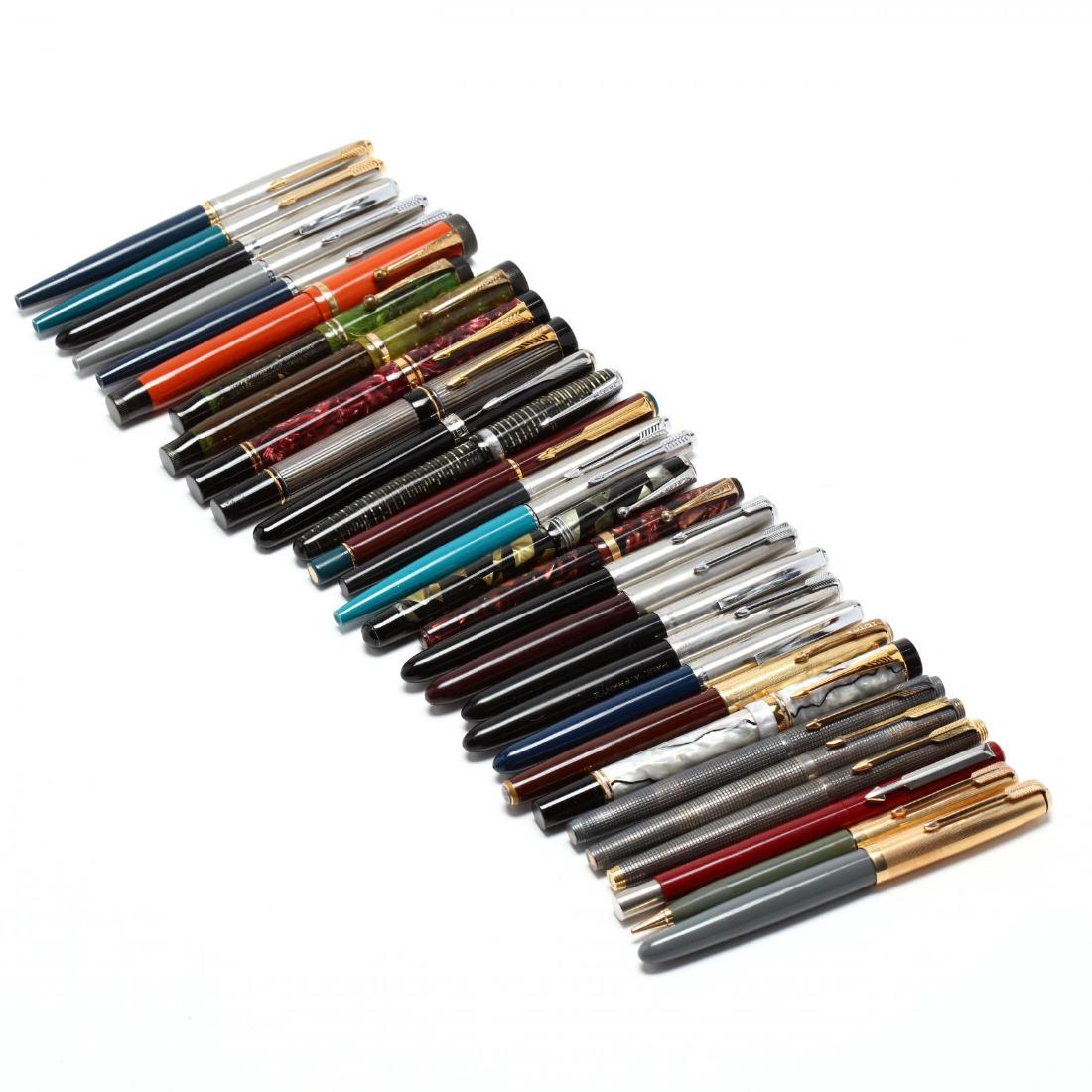 Collection of Parker's Fountain Pens (1 of 7)