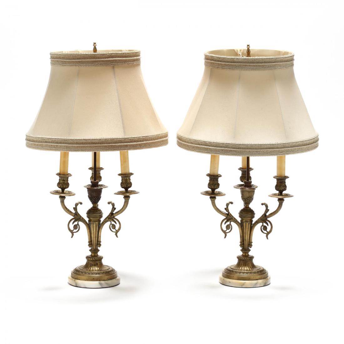 Pair of French Classical Style Table Lamps (1 of 3)