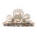 Furnivals, Large Group of "Brown Quail" China