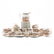 Furnivals, Large Group of "Brown Quail" China - 9