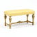 Louis XIV Style Gilded and Upholstered Bench