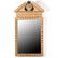 Italianate Carved Pine Architectural Mirror