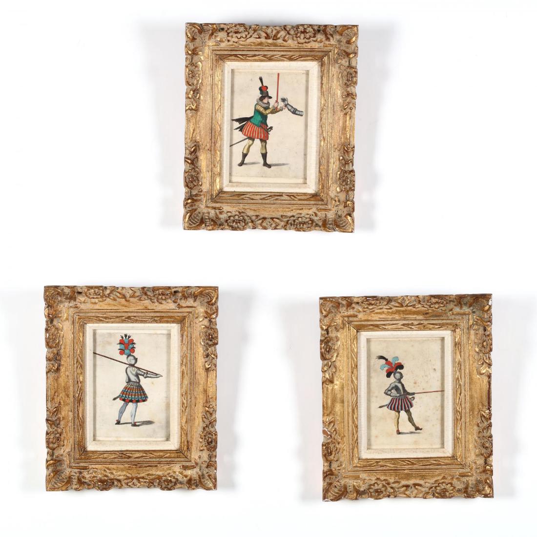 Group of (3) Early Engravings from Pistofilo's  Il (1 of 5)