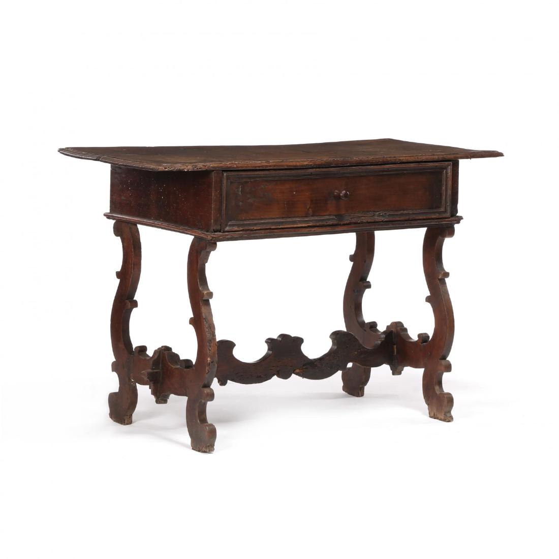 Spanish Baroque Walnut Serving Table (1 of 8)