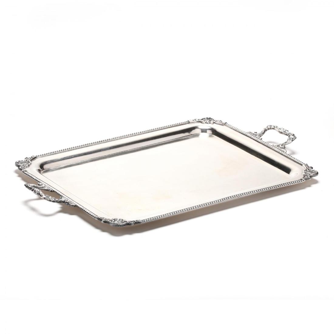 An American Sterling Silver Hostess Tray (1 of 3)