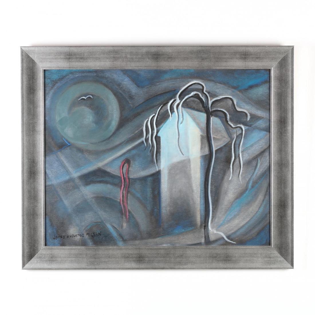 James Augustus McLean (NC, 1904-1989),  Moonlight (1 of 2)