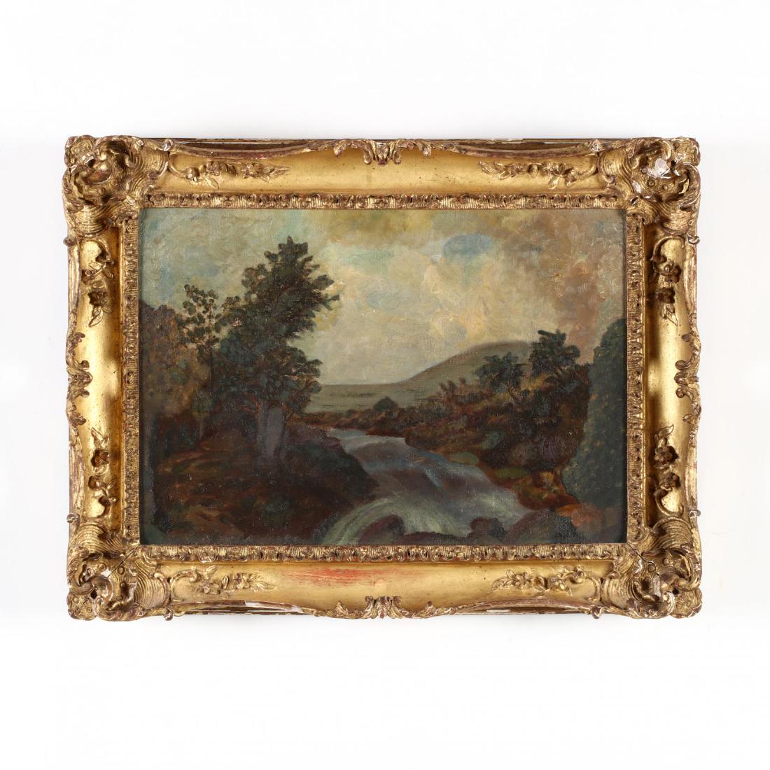 A French Post Impressionist Landscape Painting (1 of 3)