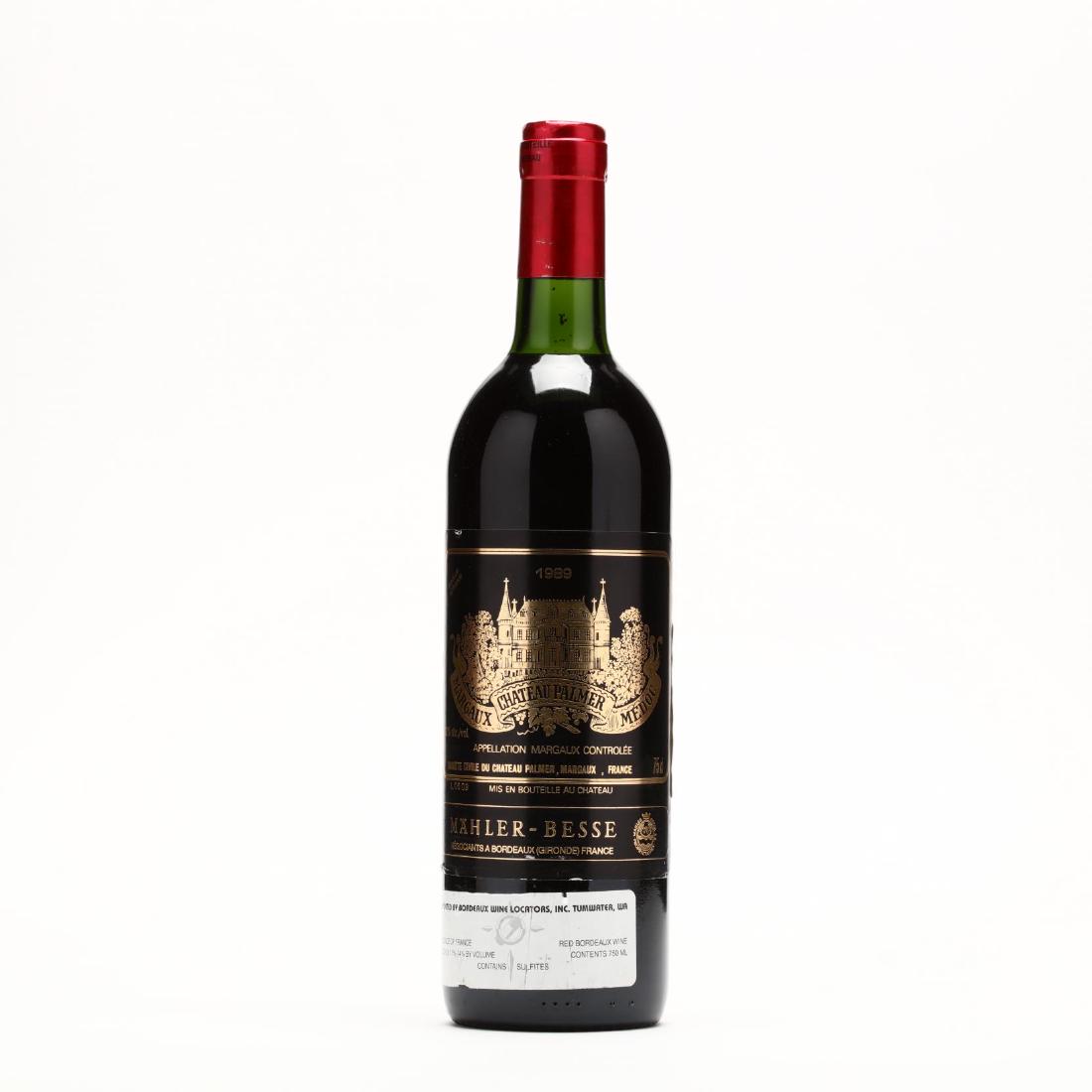 Chateau Palmer - Vintage 1989: Vintage 1989, Chateau Palmer, Margaux, vts, lscl (1 750 ml) Additional high-resolution photos are available at LelandLittle.com