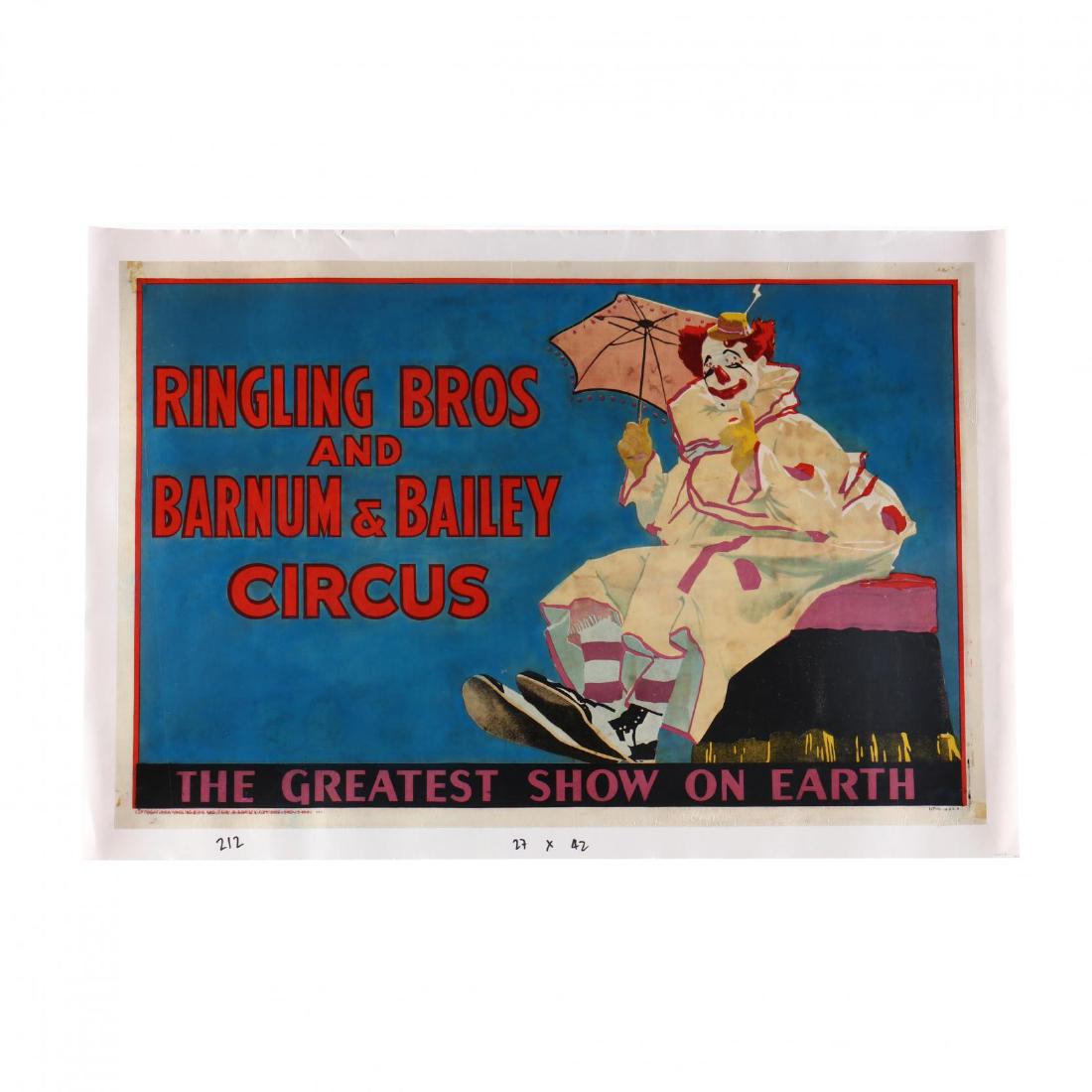 Ringling Bros and Barnum & Bailey Circus, Clown with (1 of 2)