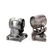 Two Late Victorian Silver Plate Napkin Rings - 2