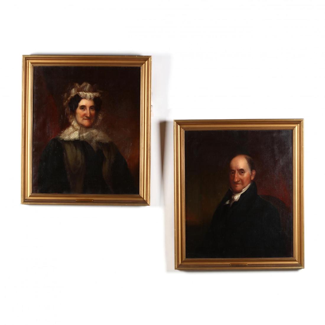 Alvan Fisher (MA, 1792-1863), Pair of Identified (1 of 7)