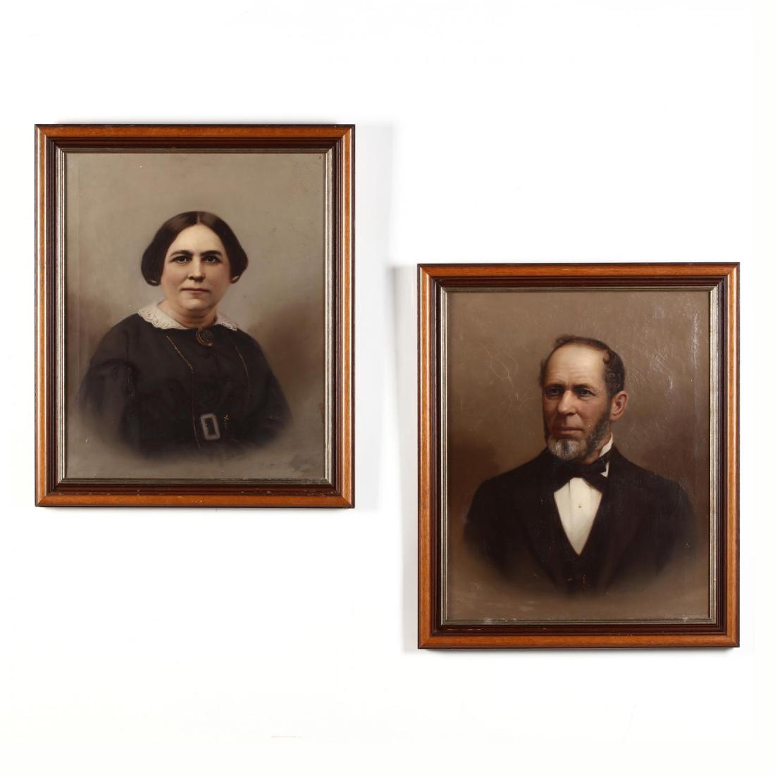 Horace Duesbury (CA, 1851-1904), Pair of Portraits (1 of 7)