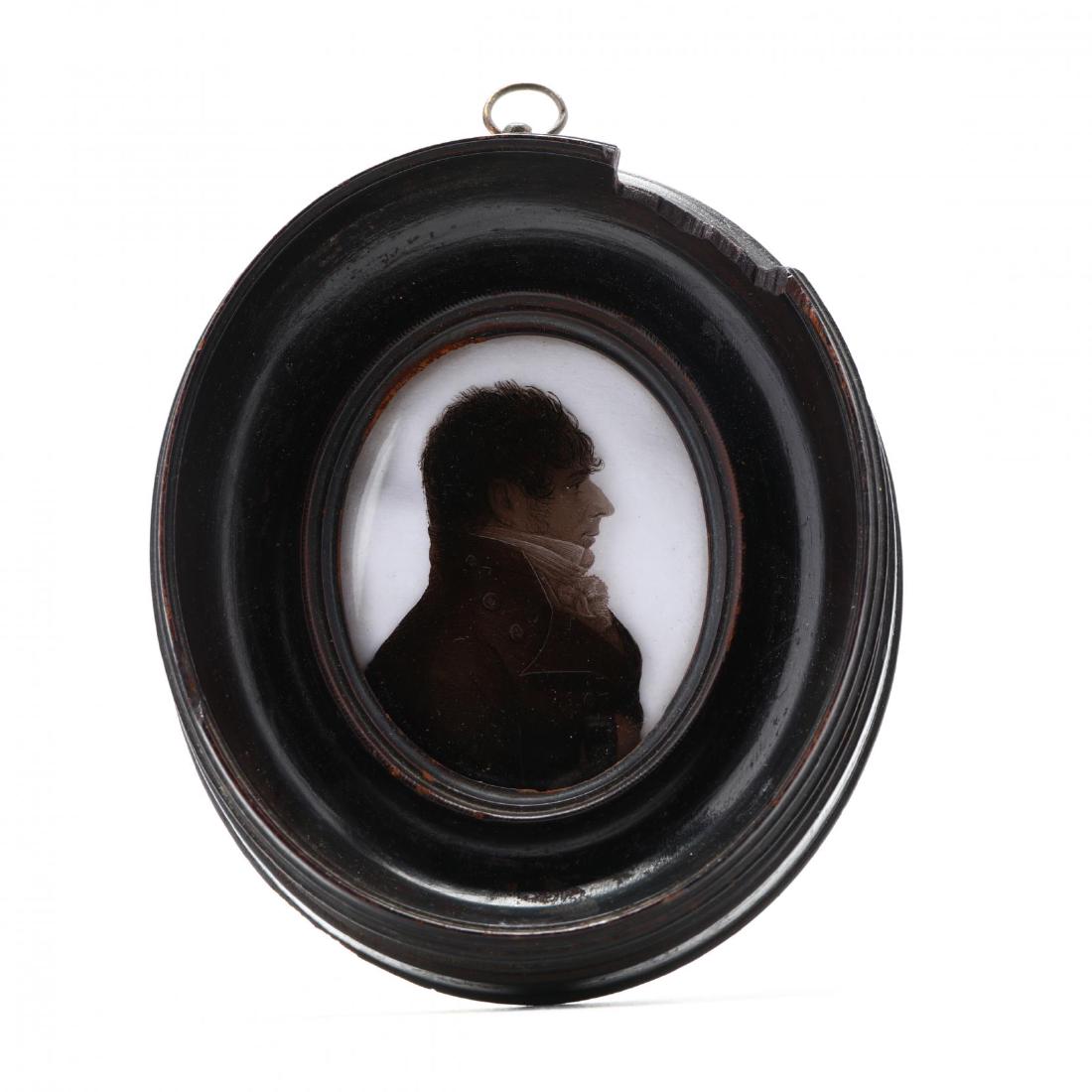 Reverse Painted Silhouette (1 of 3)