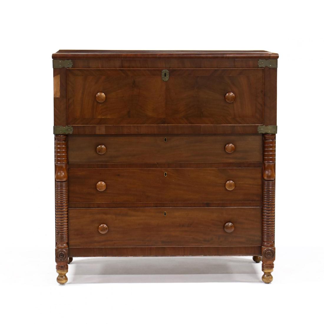 Mid Atlantic Late Federal Cherry Butler's Chest (1 of 7)