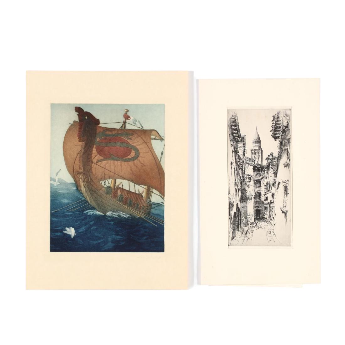 John Taylor Arms (American, 1887-1953), Two Works (1 of 3)