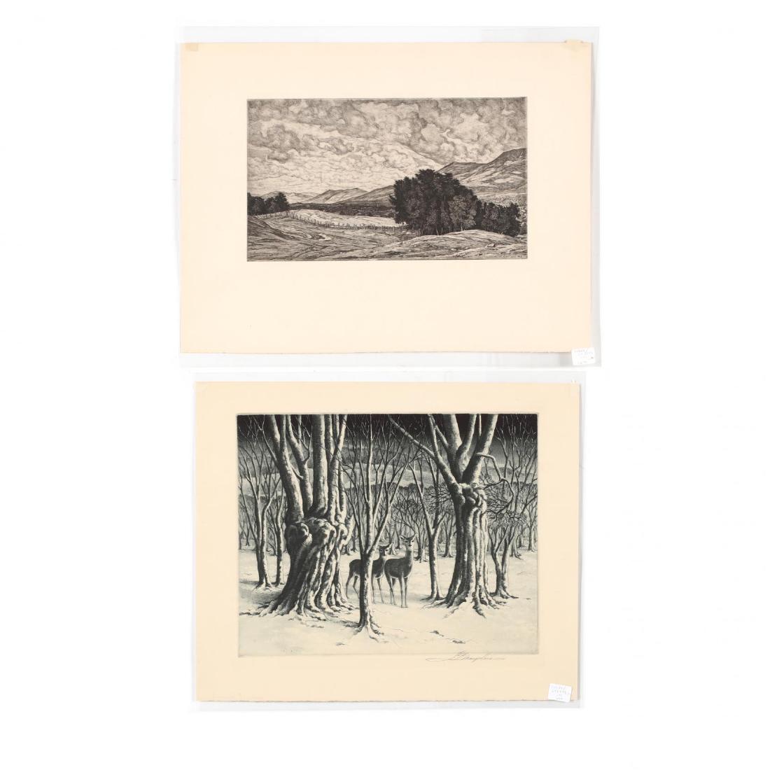 Two Etchings - Margolies and Lucioni (1 of 5)