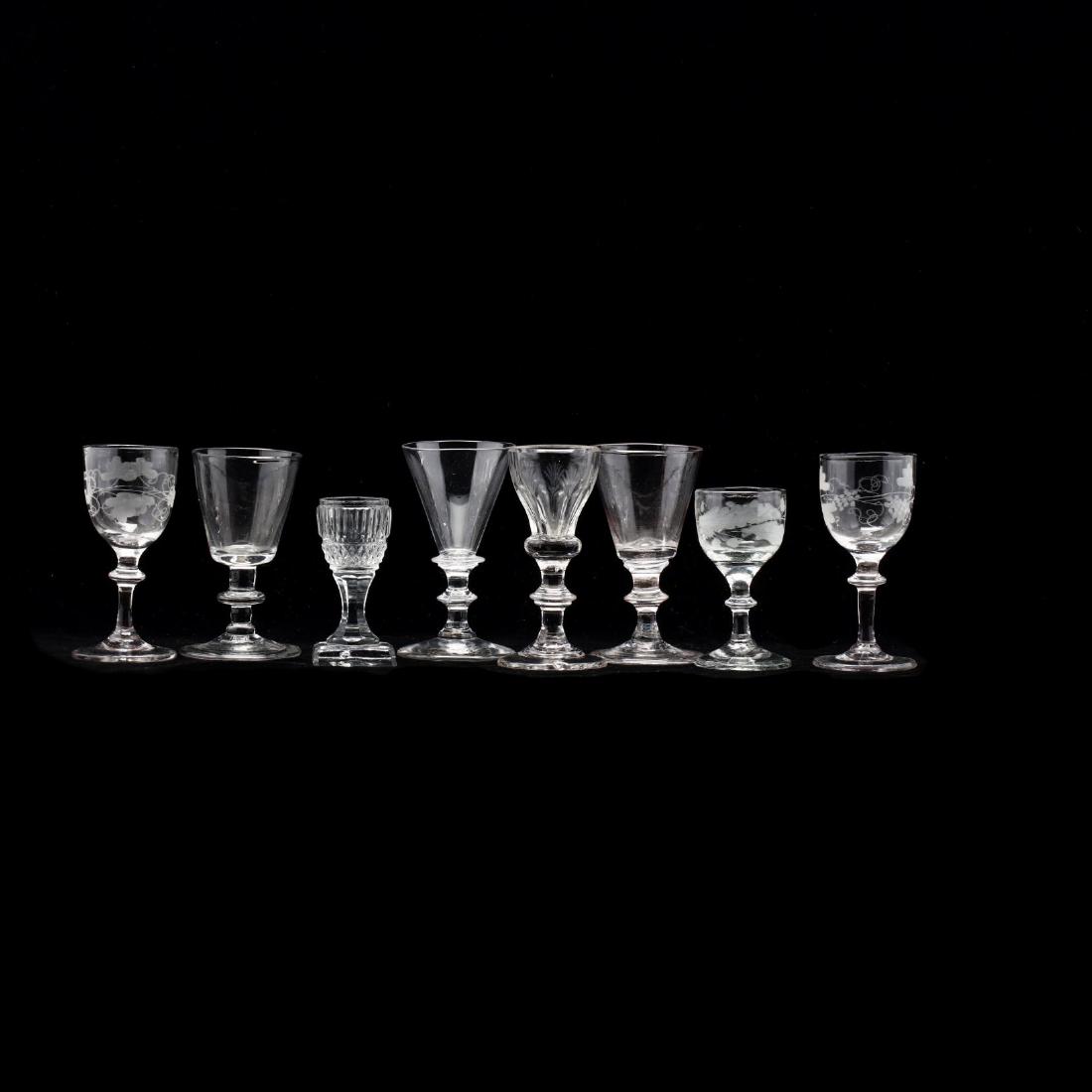 Group of Antique Drinking Glasses (1 of 4)