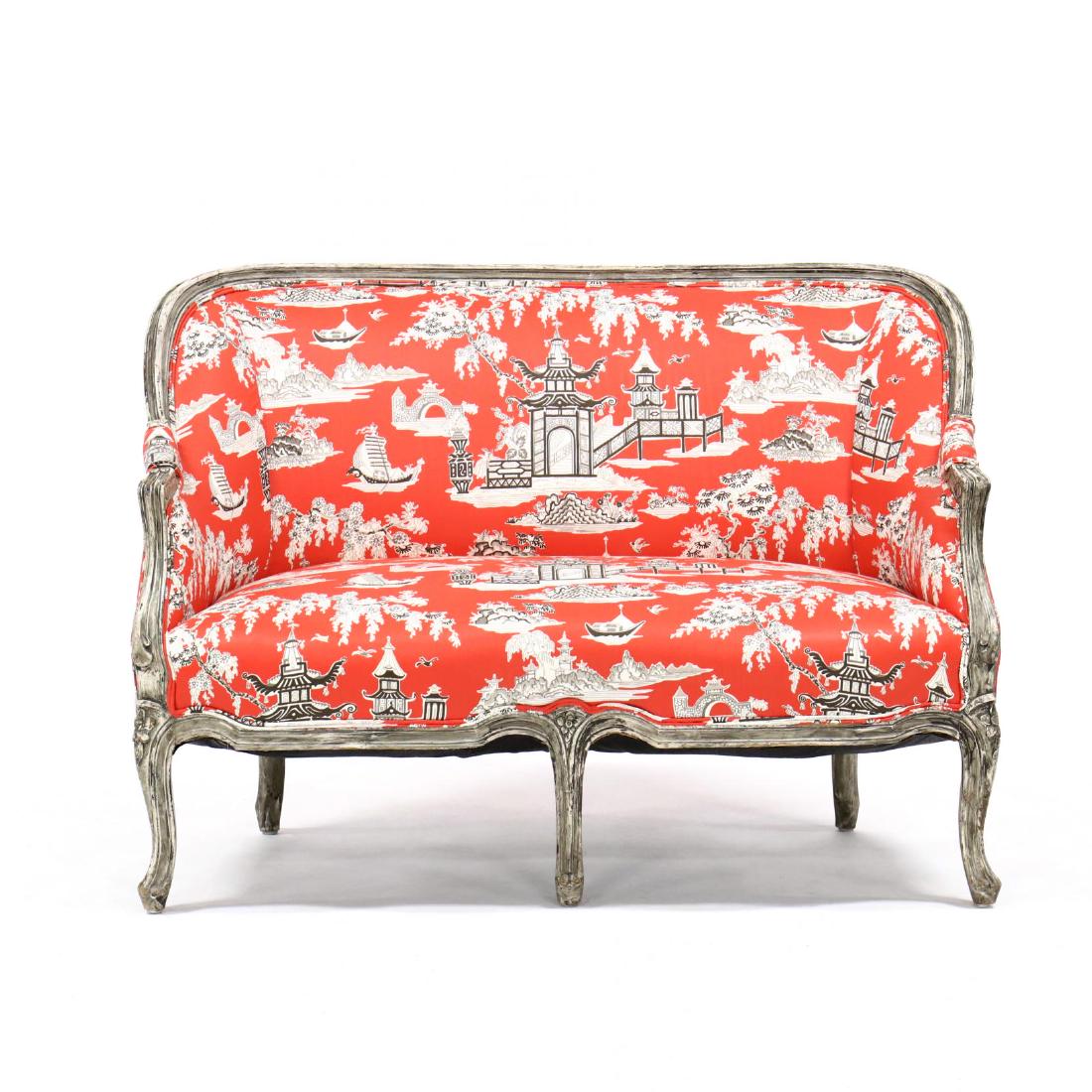 Louis XVI Style Settee (1 of 3)