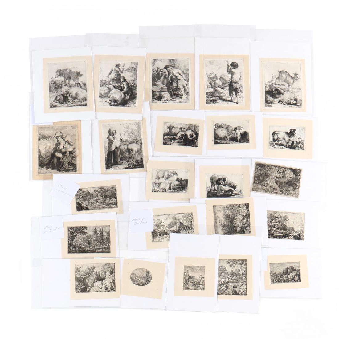 Group of (Approx. 22) Etchings by Francesco Londonio (1 of 5)