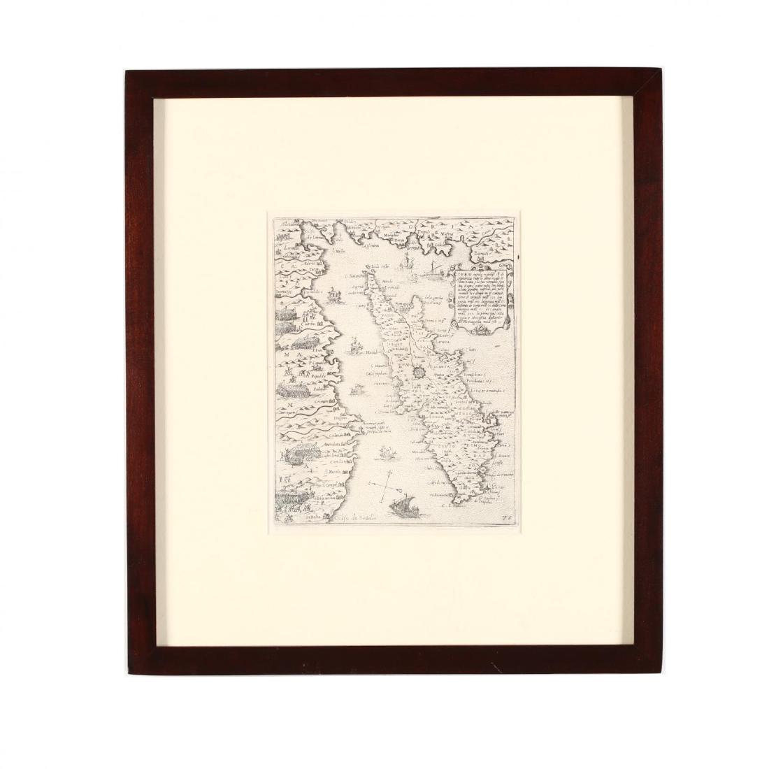 Camocio, Giovanni.  Cipro Insula (1 of 3)