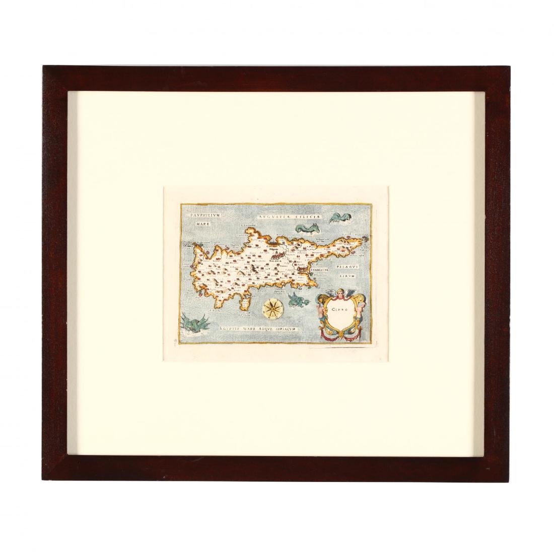 Porcacchi da Castiglione, Tomaso.  Cipro (1 of 3)