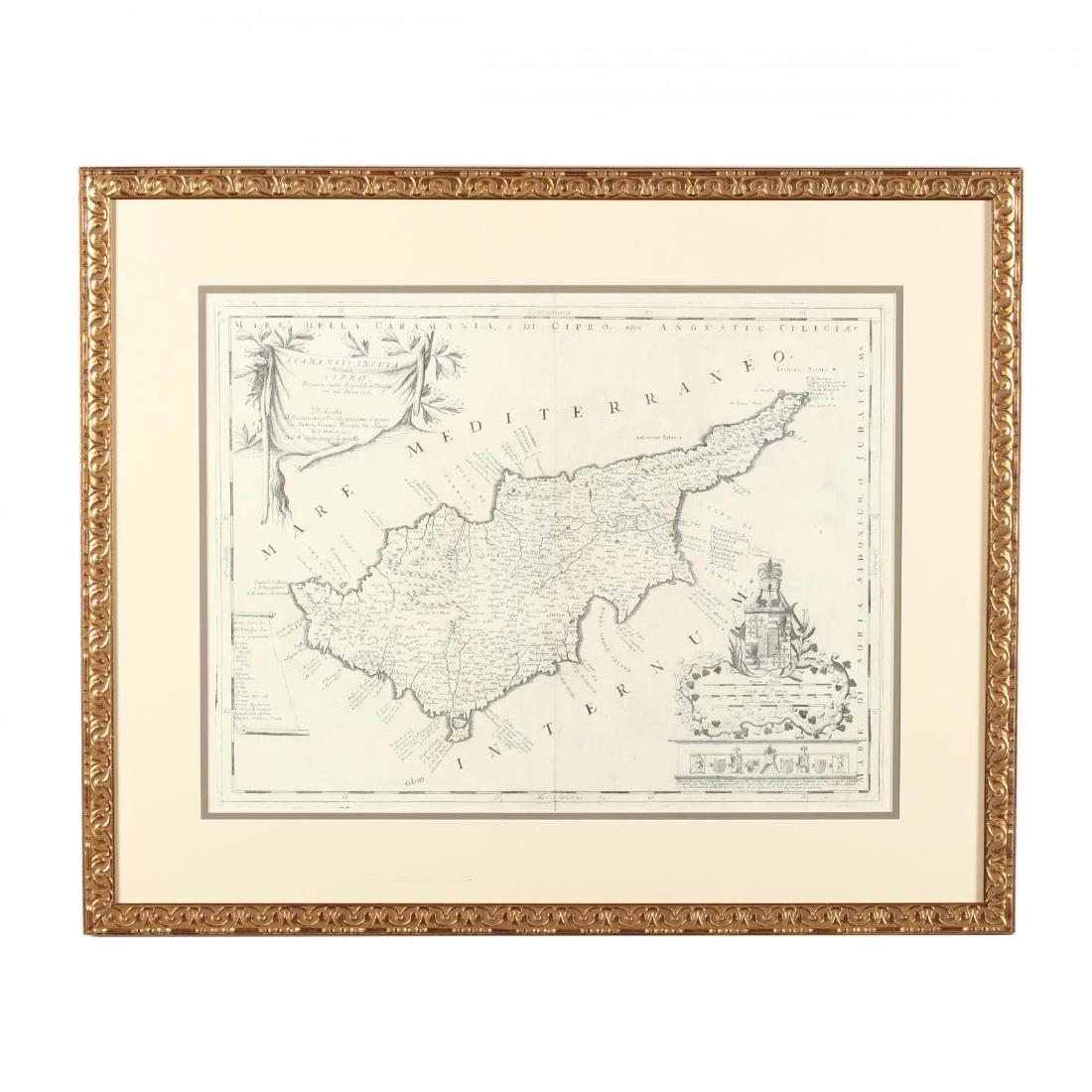 Coronelli, Vincenze Maria.  Acamantis Insula hoggidi (1 of 4)