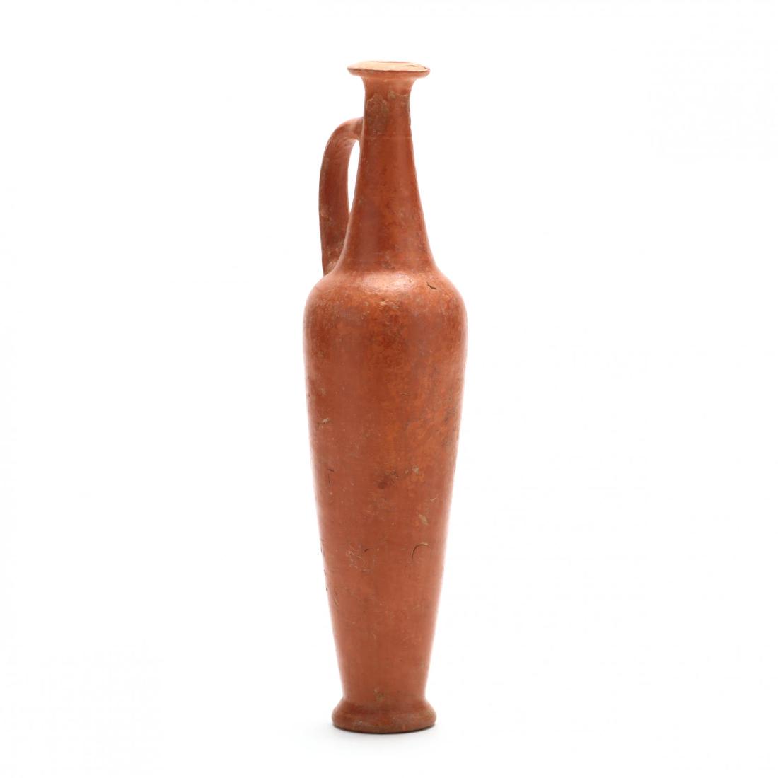 Cypriot Late Bronze Age Polished Red Ware Spindle (1 of 5)