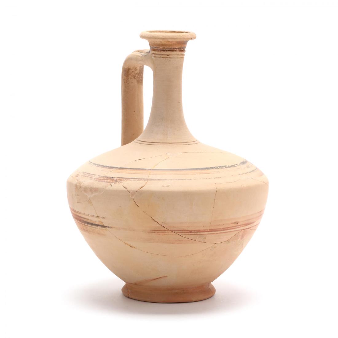 Hellenistic Cypriot White Ware Jug, Ex. Morris (1 of 6)