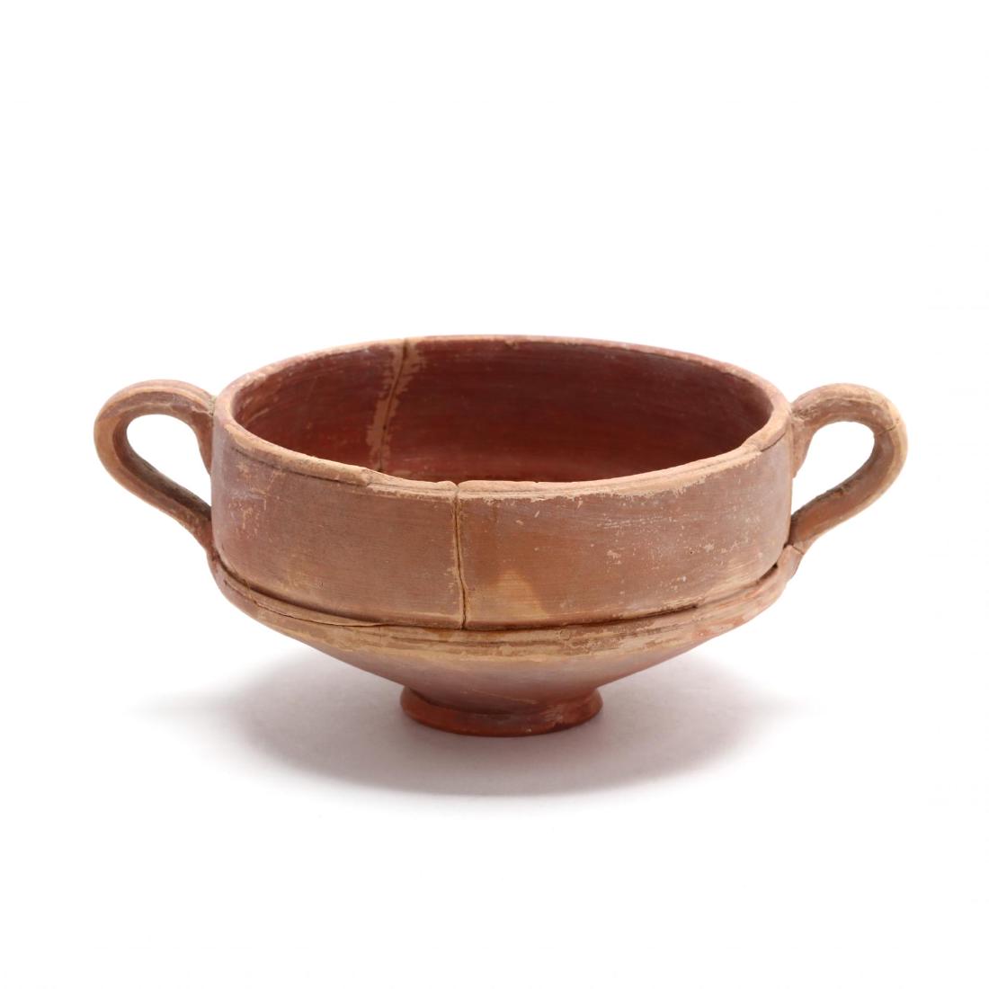 Cypriot Hellenistic Footed Red Ware Bowl (1 of 8)
