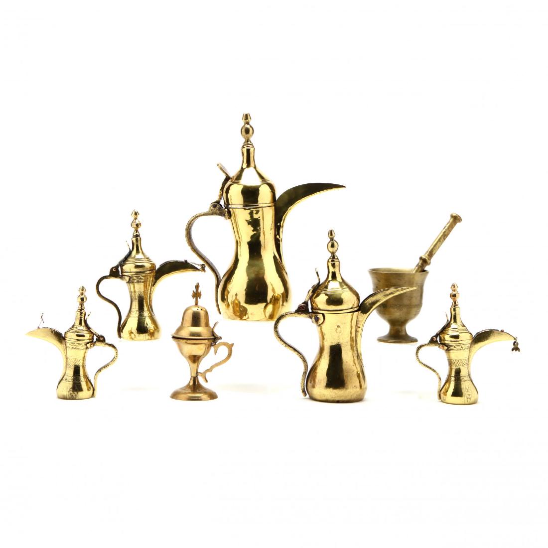 Group of Brass Vessels (1 of 5)