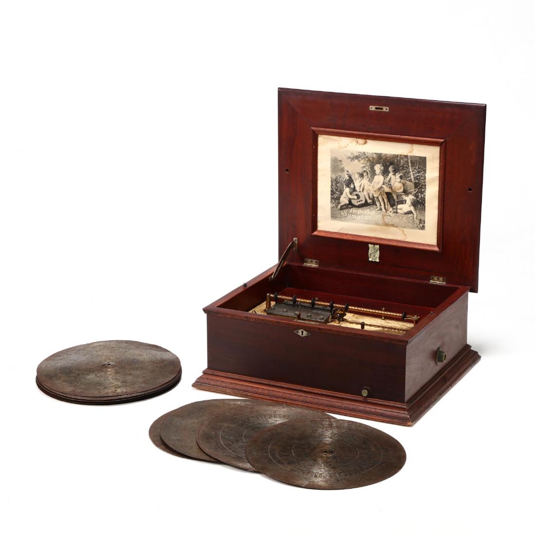 Imperial Symphonion Double Comb Disc Music Box (1 of 4)